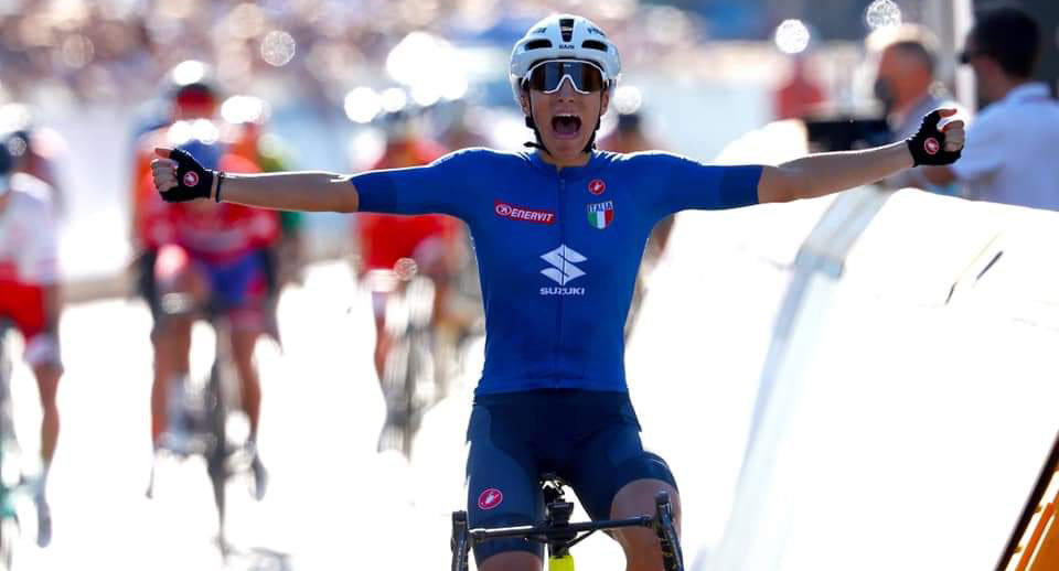 Elisa Balsamo è la nuova campionessa del mondo strada su tubolari Veloflex ProTour 28mm