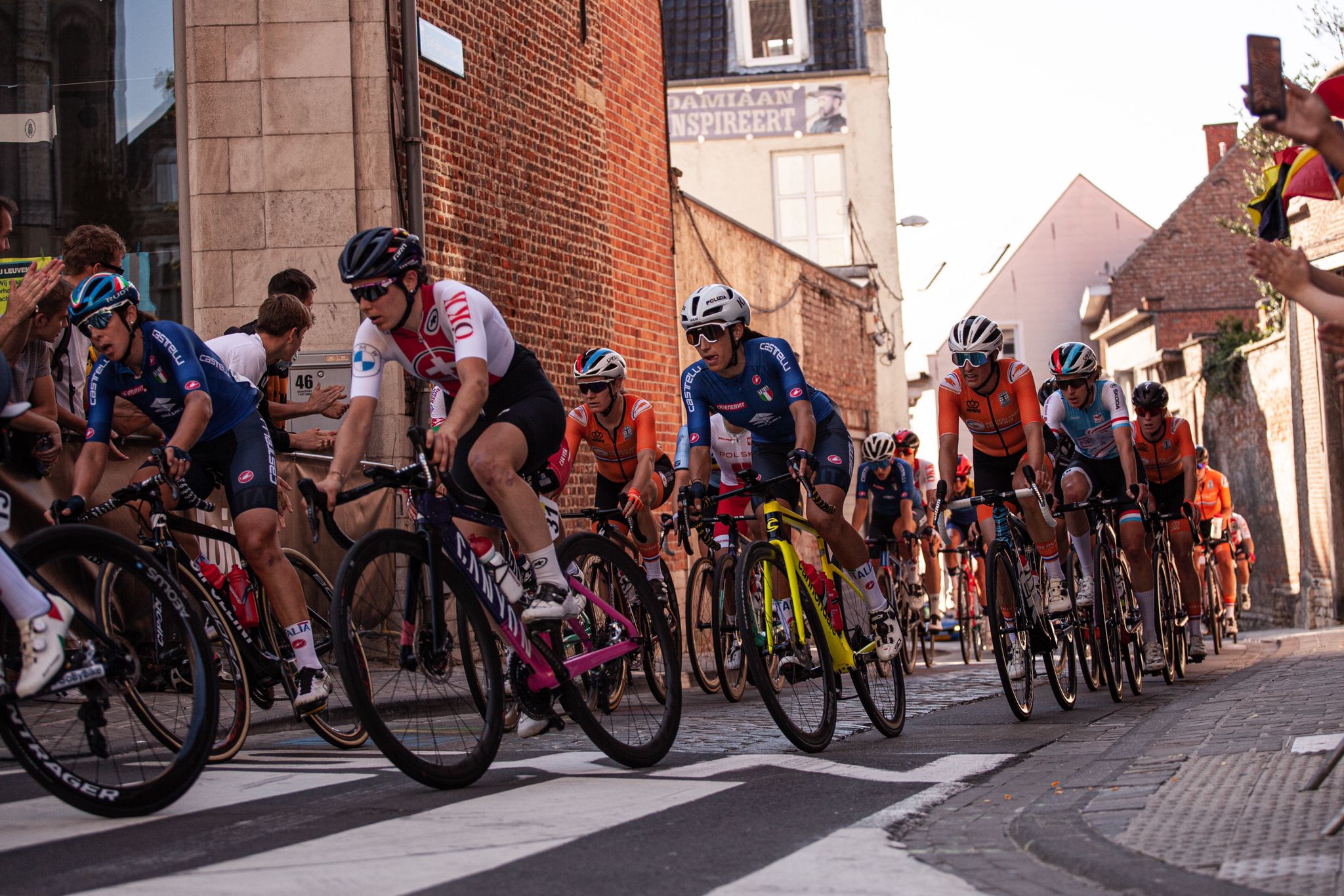 Elisa Balsamo on ProTour 28mm tubulars