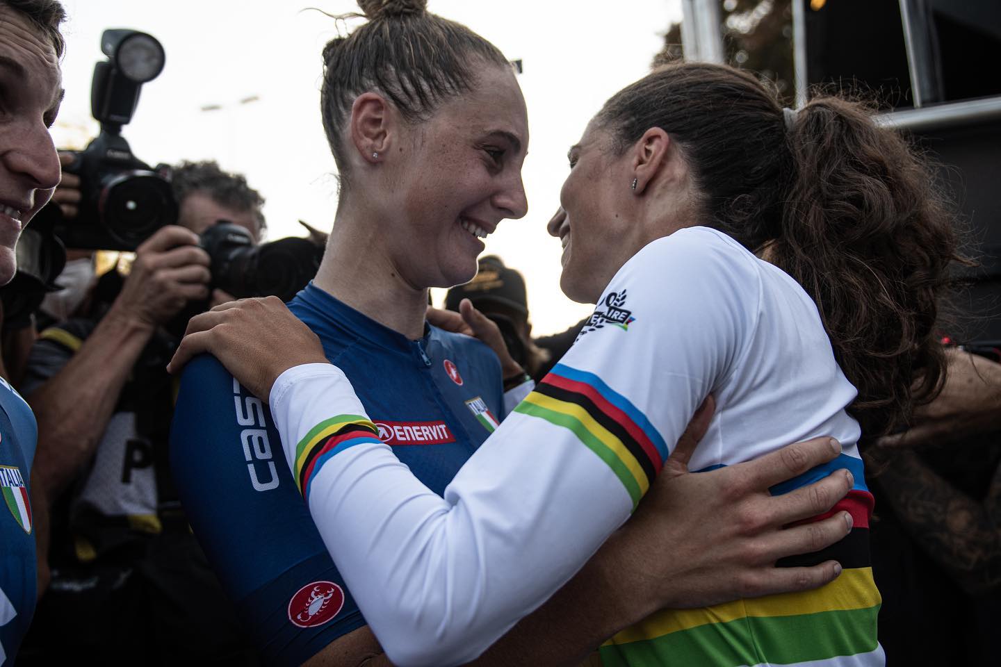 Elisa Balsamo and Vittoria Guazzini